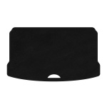 Текстильный коврик в багажник Premium Mini Cooper F55/56/57 2014-2023 гг. (для S F55, 5-дверный, Черный)