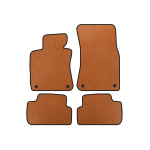 Коврики EVA BMW 6 серия E63/E64 2003-2010 гг. (Оранжевые)