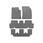 Коврики EVA V1 Citroen C-4 Picasso 2013–2022 гг. (3 ряда, Серый)