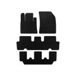 Коврики EVA V1 Citroen C-4 Picasso 2013–2022 гг. (3 ряда, Черный)