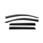 Ветровики с хромированным молдингом Niken Luxury Fiat Freemont 2011-2016 гг. (4 шт)