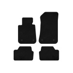 Текстильные коврики Deluxe BMW 1 серия E81/E82/E87/E88 2004-2011 гг. (Черный)