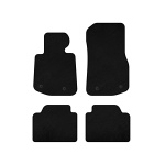 Текстильные коврики Deluxe V2 BMW 4 серия F32/F33/F36 2012-2020 гг. (Черный)