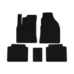 Текстильные коврики Deluxe Hyundai Matrix 2001-2010 гг. (Черный)