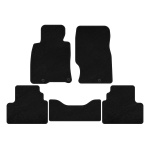 Текстильные коврики Deluxe Infiniti G25/G35/37 (V36/CV36) 2006-2015 гг. (G25-G35, SD, черный)