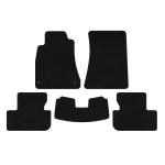 Текстильные коврики Deluxe Lexus IS 2005-2013 гг. (SD, 2WD, черные)