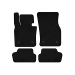Текстильные коврики Deluxe Mini Cooper F55/56/57 2014-2023 гг. (для F56, черные)