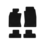 Текстильные коврики Deluxe Mini Cooper R50/52/53 2000-2006 гг. (для R50, черные)