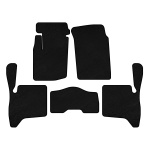 Текстильные коврики Deluxe Suzuki Vitara 1998-2006 гг. (3-дверный, Черный) — Сузуки Гранд Витара 1998-2005