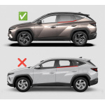Ветровики на окна Hyundai Tucson NX4 2021- гг. (4 шт, HIC)