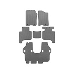 Коврики EVA Infiniti QX56 2004-2010 гг. (3 ряда, 2004-2008, Серый) 