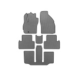 Коврики EVA Mazda 5 2005-2009 гг. (3 ряда, 7-местный, Серый)