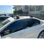Багажник BMW 5 серия F10/F11 2010–2016 гг. (поперечины) на штатные места Ecem V3 BMW 5 серия F10/F11 2010–2016 гг. (2 шт) Серый, 145 см