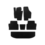 Коврики EVA Seat Alhambra 2010- гг. (3 ряда, черные)