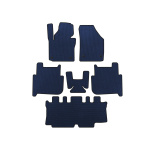 Коврики EVA Volkswagen Touran 2003-2010 гг. (3 ряда, 2006-2010, 7-местный, Синий)