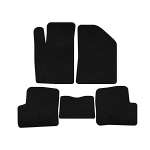 Текстильные коврики Deluxe Geely FC 2006-2011 гг. (Черный)