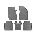 Коврики EVA Geely Emgrand EC8 (SD, Серый)