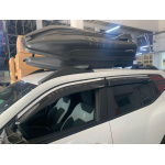 Ветровики окон с хромированным молдингом EuroCap Renault Duster 2024- гг. (4 шт.)