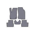Резиновые Коврики Carsuit Peugeot 2008 2013-2019 гг. (Серый)