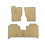 Коврики EVA Range Rover IV L405 2013-2021 гг. (Длинные, Бежевые)