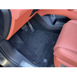 Текстильные коврики Deluxe BYD Tang L 2025– гг. (2 ряда, Черный)