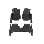 Резиновые коврики Niken Luxury 3D Honda CRV 2017-2022 гг. (Для гибридов, комплект из 3 шт.)