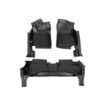 Резиновые коврики Niken Luxury 3D Toyota Corolla 2013-2019 гг. (Для ДВС, комплект 3 шт.)