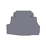 Резиновый коврик в багажник Carsuit Nissan Almera N16 2000-2006 гг. (SD, серый)