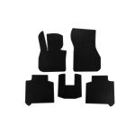 Коврики EVA BMW 2 серия Active Tourer F45/F46 2014-2021 гг. (2 Ряда, Для F46, Черный)