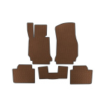 Коврики EVA BMW 4 серия F32/F33/F36 2012-2020 гг. (Для F36, коричневые)