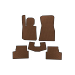 EVA-коврики BMW 4 серия G22/23/26 2020- гг. (для i4 G26, коричневые)