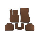 Коврики EVA BMW X1/iX1 (U11) 2022- гг. (Для X1, Коричневые)