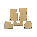 Коврики EVA Mercedes S-сlass W222 2013-2022 гг. (Short, Бежевые)