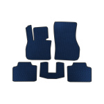 Коврики EVA BMW X1/iX1 (U11) 2022- гг. (Для X1, Синие)