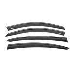 Ветровики с чёрным молдингом Niken Luxury BMW 5 серия G30/G31 2017–2023 гг. (4 шт)