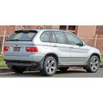 Брызговики для BMW X5 С подножками 2002-2007 Для авто с заводских подножками и без M пакета.- Xukey