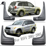 Брызговики для Toyota RAV4 без расширителей 1997-2005 - Xukey