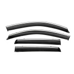 Дефлектори на вікна Mitsubishi Outlander XL, Citroen C-Crosser, Peugeot 4007 2008-2012  - Xukey