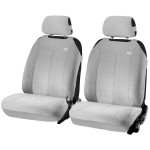 Накидки Фронт для автомобильных сидений Hadar Rosen SUPER MALIBU, Светло-серый 21125