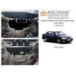 Захист Volvo 960 1990-1997 V-2,0; 2,3; 2,5; 3,0 двигун, КПП, радіатор - Преміум ZiPoFlex - Kolchuga