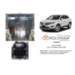 Защита Lincoln MKC 2014-2018 V-2.0; 2,3; двигатель, КПП, радиатор, задній міст - Премиум - Kolchuga