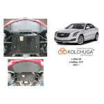 Захист Cadillac ATS 2012- V-2,0і turbo двигун и стартер - Kolchuga