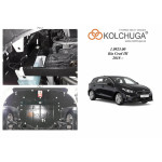 Защита двигателя, КПП, радиатор Kia Ceed 2019- V-1,4GDI; 1,4Т - Kolchuga