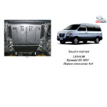Защита Hyundai HI 2006- V-2,5tdi 4WD МКПП двигатель и КПП - Кольчуга