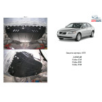 Захист Volvo S40 2004-2012- 1.6; 1.8; 2.0; 2.4; 2.5; 1.6D; 2.0D; 2.4D; двигун, КПП, радіатор - Kolchuga