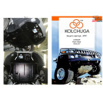 Захист Chery Elara II покоління 2012- V-1,5 двигун, КПП, радіатор - Kolchuga