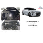 Захист Hyundai Elantra VI (AD) 2016-2020 V-1, 6GDI; 2,0; двигун, КПП, радіатор - Kolchuga