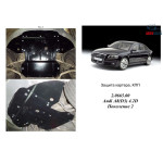 Защита Audi A8 D3 2005-2010 V-4,2TDI двигатель, КПП, радиатор - Kolchuga