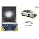 Защита Honda Civic IX 4D седан 2012- V-1,8 двигатель, КПП - Kolchuga