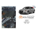 Захист Audi A3 2012-2016 V-1,8 TFSI; 2,0 TFSI; 1,6TDI двигун, КПП, радіатор - Kolchuga